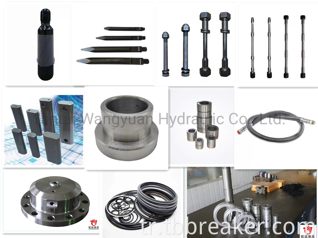 Through Bolt Side Bolt Hydraulic Breaker Spare Parts Accumulator Excavator Parts6